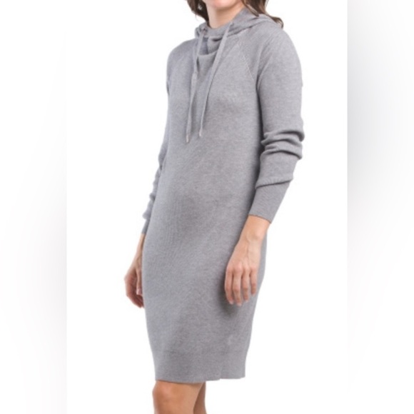 Cynthia Rowley NWT grey sweater dress, XS - Picture 1 of 8